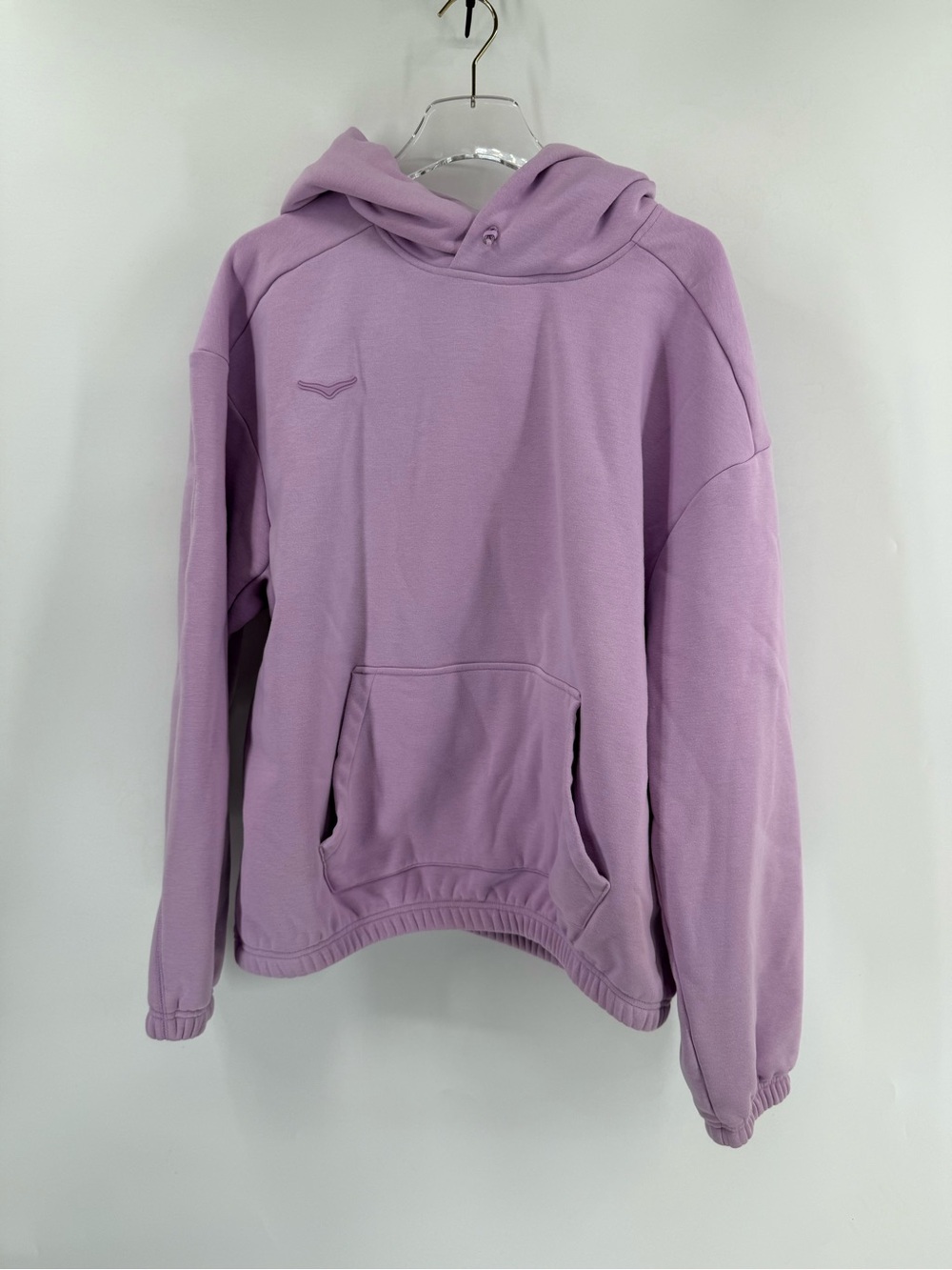 HOKA Essential Hoodie in violet bloom size large